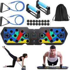 20 in 1 Press Up Board with Resistance Bands=