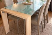 Frosted Glass Table