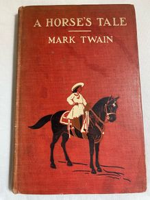 Mark Twain Rare Antique "a Horses Tale"