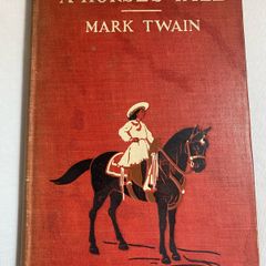 Mark Twain Rare Antique "a Horses Tale"