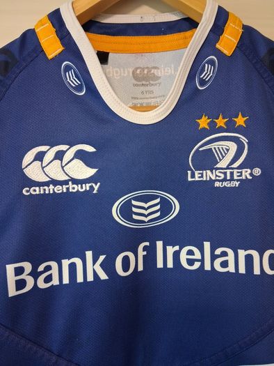 Leinster Jersey.  Official Canterbury Leinster Rugby Home Jersey. Age 6 Years. Collect In Dublin Or Receive Via Post.