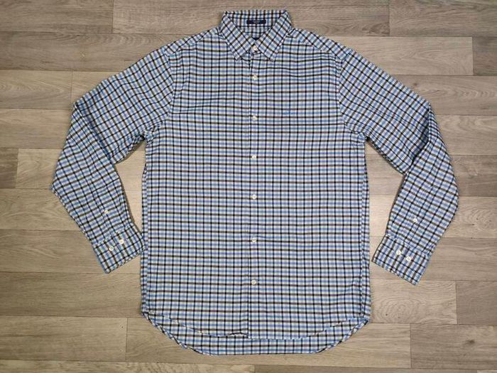 Gant Tech Prep Button Down Check Shirt Mens Large
