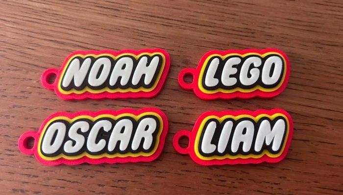 Lego Customised keyring