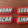 Lego Customised keyring Image 3
