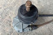 Boat steering helm and cable.