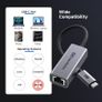 Cable Matters USB C to 5Gb Ethernet Adapter, 5 Gigabit Ethernet to USB C - Boxed! [2 Available] Image 3