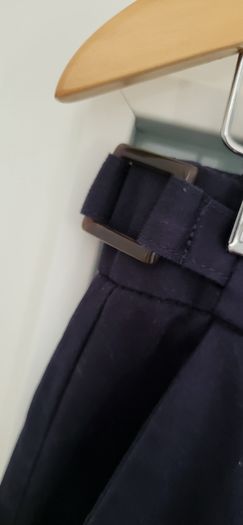 SFERA navy ankle grazer pants with pockets Sz 40 (Fit 10UK)