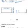 Malm Ikea (1 drawer) intact and visually 96.7% Image 2