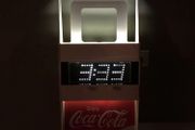 Coca Cola year 1977 Everbrite Clock NOS Rare