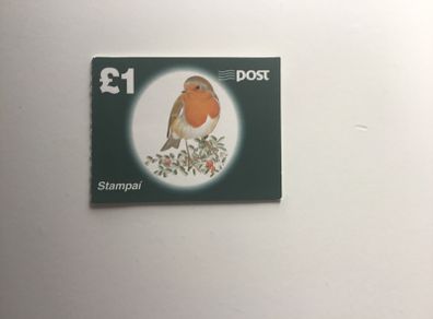 Irish stamps,definitive booklet,birds