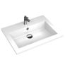 Granite Basin 600x450x120 mm White Image 4