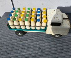 1950s Triang Milk Truck + Original bottles