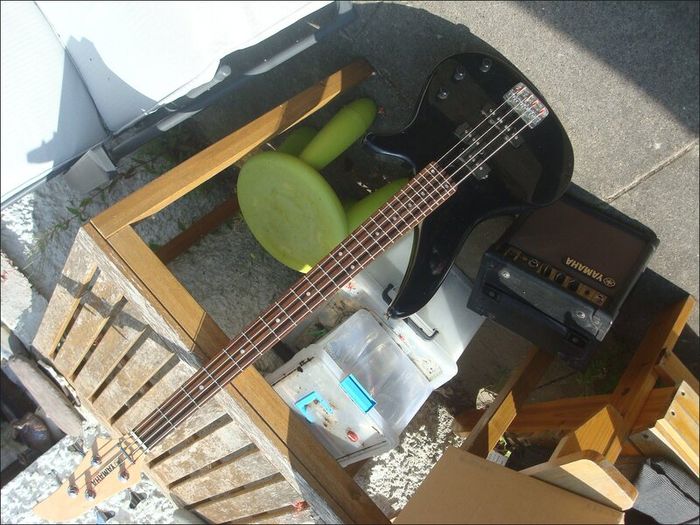 Yamaha Bass Guitar and Amp