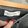 TopMan Stretch Skinny Jean Shorts 30W Image 4