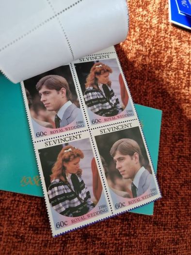 1986 Royal Wedding four booklets
