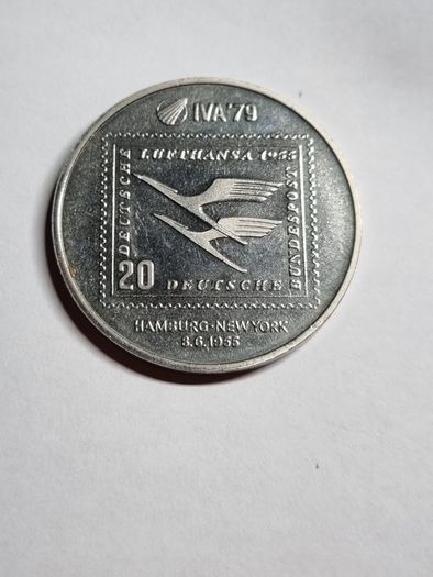 1979 Lufthansa medal