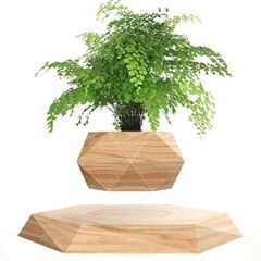 Plant Pot Floating Air Bonsai Pot Suspension Flower Pot Planter for Desk Decoration