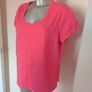 Pink C&A stretchy top size UK18/20 EU46/48 Postage included Image 2