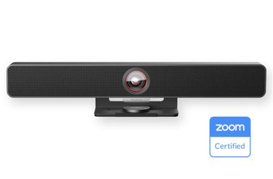 Video Conference Bar 4K Camera Zoom Certified Webcam