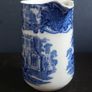 Fabulous Antique Blue and White Hot Chocolate Pot By George Jones & Sons in the Abbey Pattern, Circa 1901-1921, Capacity 1 Pint, Lid is Missing Image 6