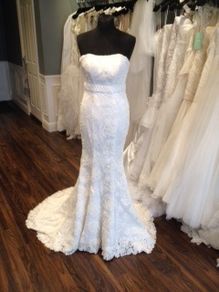 PRICE DROP - Ivory Lace Wedding Dress & Veil