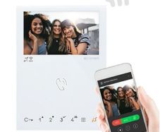 Comelit Mini Handsfree Wi-Fi Monitor with Induction Loop, ViP System