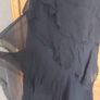 Coast black bandeau silk maxi dress  (free postage) Image 7