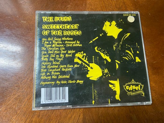 The Byrds Sweet Heart of the Rodeo CD