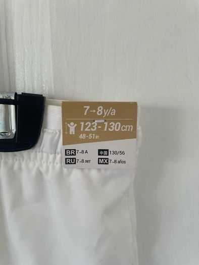 Brand new boys white shorts
