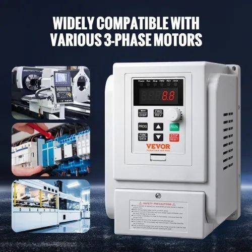 VFD 4KW 18A 5HP Variable Frequency Drive for 3-Phase Motor Speed Control