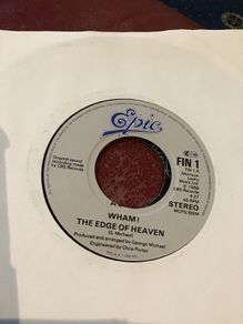 Wham Vinyl single - The Edge of Heaven