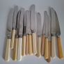 Vintage Faux Bone Handle Cutlery Image 4