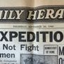 Original Daily Herald Newspaper- 1940 Wartime Edition Image 2
