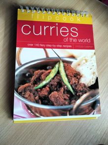 Curries of the World flip cookbook