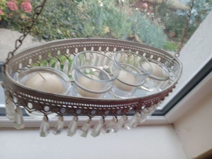 Ornate Hanging Tealight Holder
