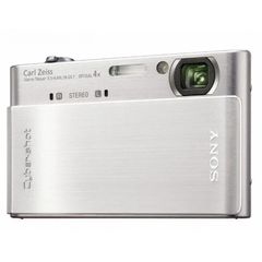 Sony Cyber-shot DSC-T900 12.1MP CCD Digital Camera 4x Zoom Touchscreen HD Silver