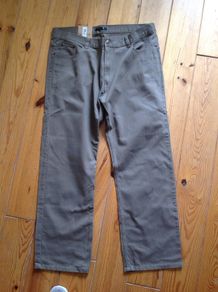 BNWT Khaki Lightweight Jeans Size W38 L30