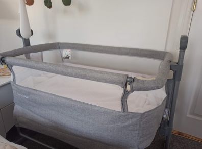 Baby Elegance next to me cosleeper crib
