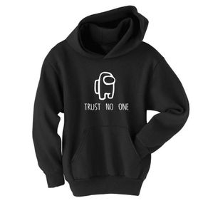 Adult and kids sizes Trust No One Hoodie Among Us Gift Gamer Hoodie Trust No One