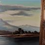 Large Original Oil Painting by Wendy Reeves (b. 1944) - Scottish Highland Landscape Image 4