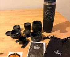 Wacaco Nanopresso portable handheld BARISTA KIT Single & Double Espresso Maker Used Once RRP110