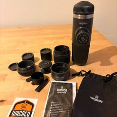 Wacaco Nanopresso portable handheld BARISTA KIT Single & Double Espresso Maker Used Once RRP110