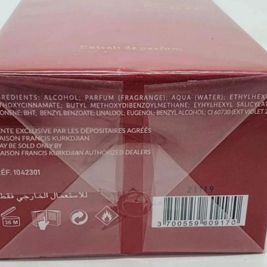 SALE Baccarat Rouge 540 Extrait de Parfum Maison Francis Kurkdjian