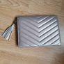 BNWOT - A Beautiful Padded Neiman Marcus Clutch - Magnetic Close - See Link. Image 5