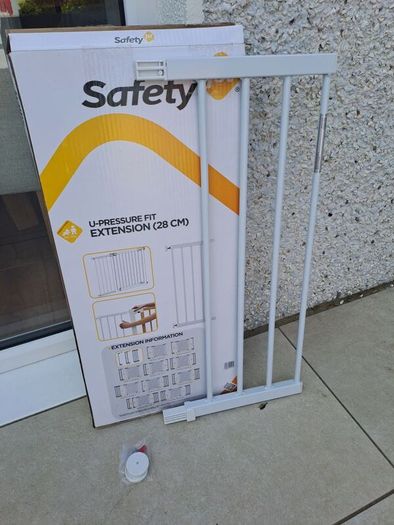 Safety 1st U Pressure Fit Gates Extension (28cm)