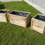 Small Medium Large Wooden Planters Flower Planter Raised Planter Vegetable Planter Image 6