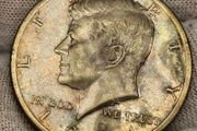 USA United States 1971 Kennedy Half Dollar 50 Cent Beautiful Natural Toning