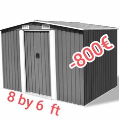 Shed metal Delivery and assembling included