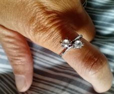 Sterling silver antique ring