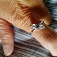 Sterling silver antique ring